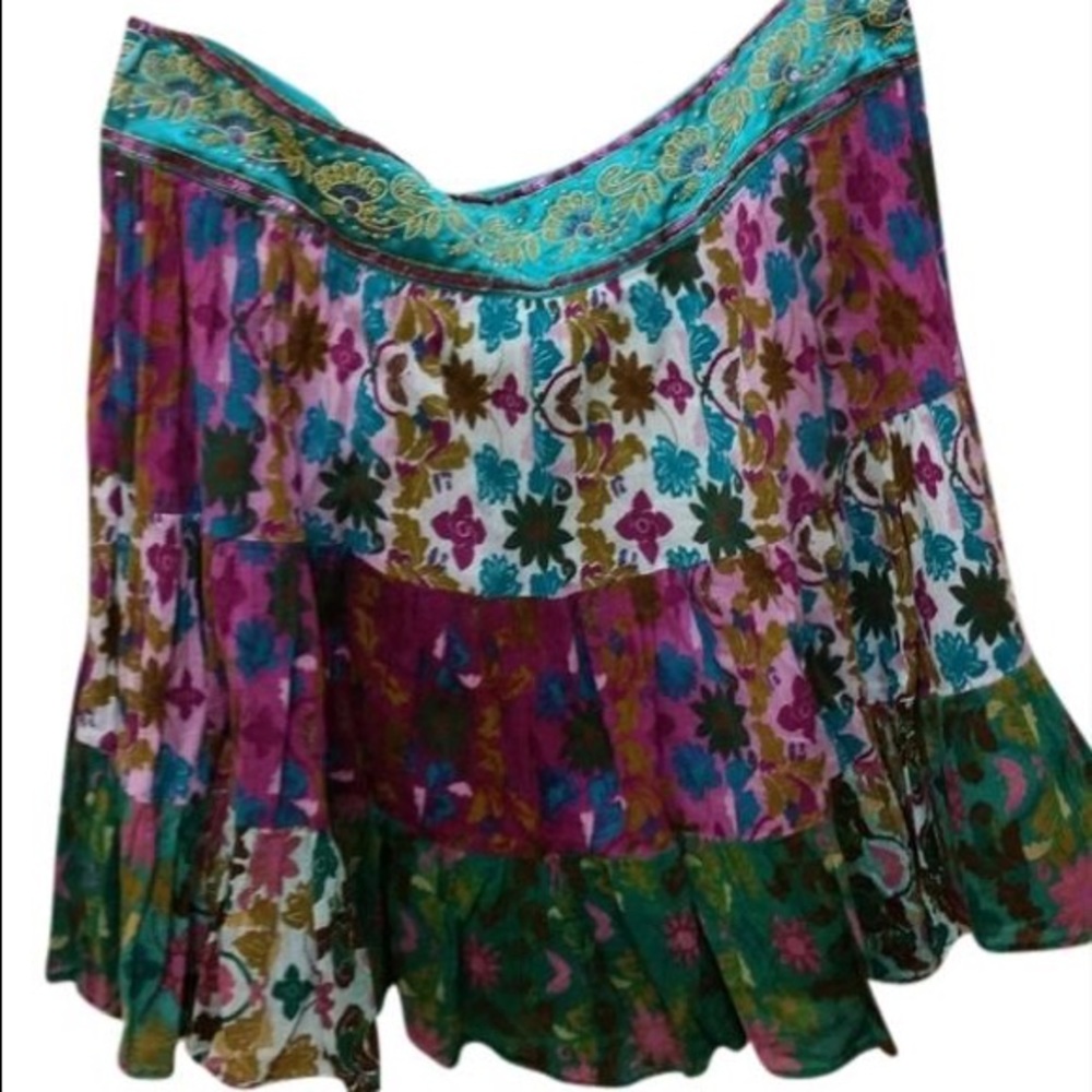 FLORAL SKIRT